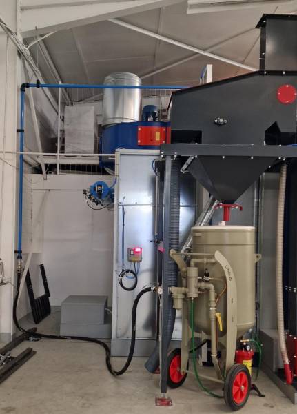 Chaîne de thermolaquage – Installation Revettech – Région Lyonnaise 69 Rhône
