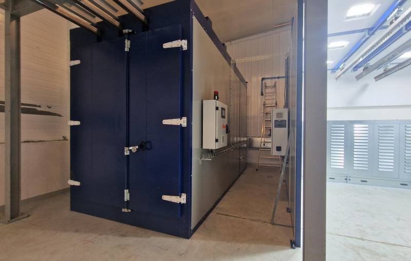Chaîne de thermolaquage – Installation Revettech – Région Lyonnaise 69 Rhône