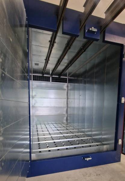 Chaîne de thermolaquage – Installation Revettech – Région Lyonnaise 69 Rhône