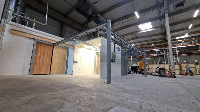 Conception et installation d'une chaine de peinture à Paris