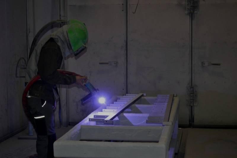 Cabine de métallisation anti-corrosion haute performance pour industrie maritime à Marseille
