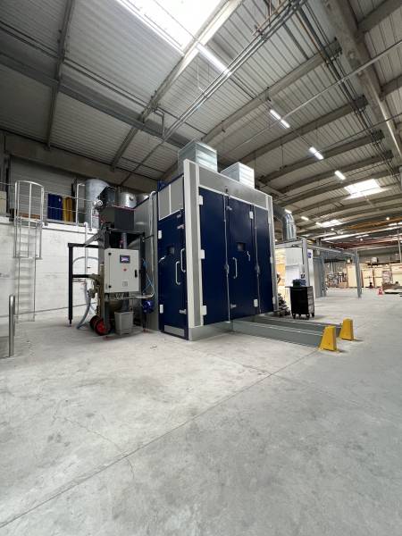 Conception et installation d'une chaine de peinture à Paris