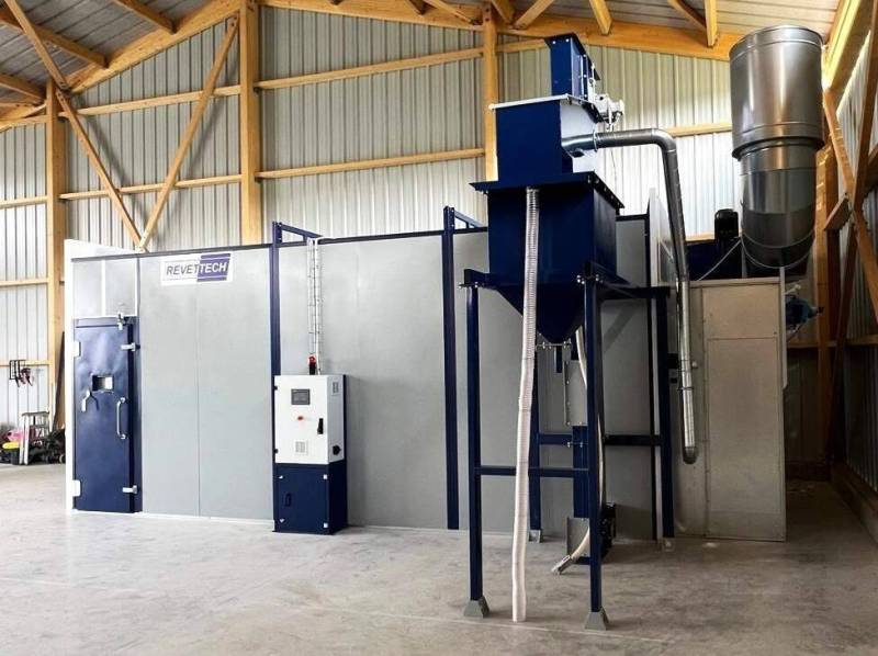 Installation professionnelle cabine de grenaillage manuel à Marseille 13 Bouches-du-Rhône pour industrie