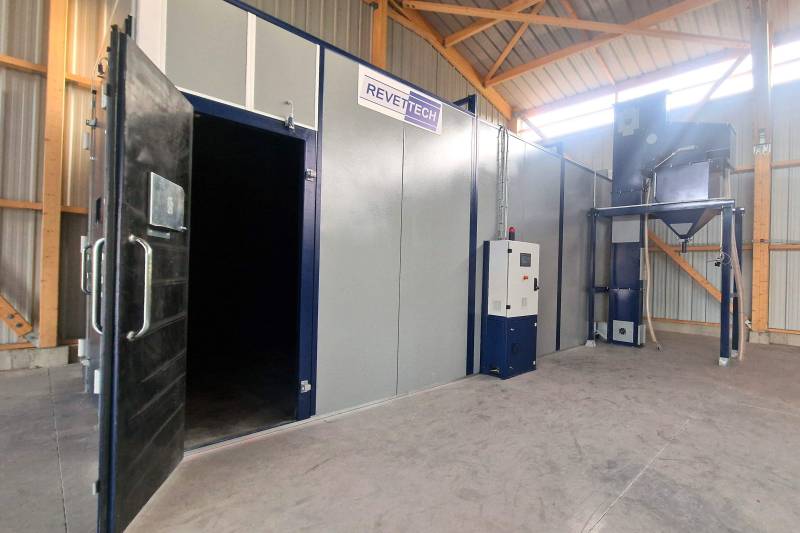 Installation professionnelle cabine de grenaillage manuel à Marseille 13 Bouches-du-Rhône pour industrie